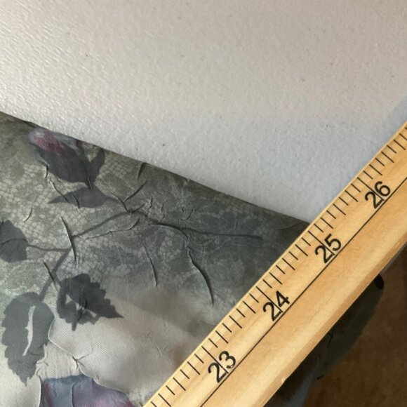 VTG Dress Barn Med-Large Dark Floral Maxi Dress Sheer Y2K  Fairy Whimsical - Picture 12 of 15